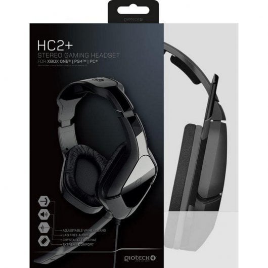 Casque de jeu multiplateforme Gioteck HC2+