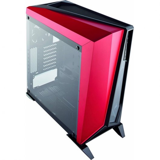 Corsair Carbide Series Spec-Omega Cristal Templado Negra/Roja