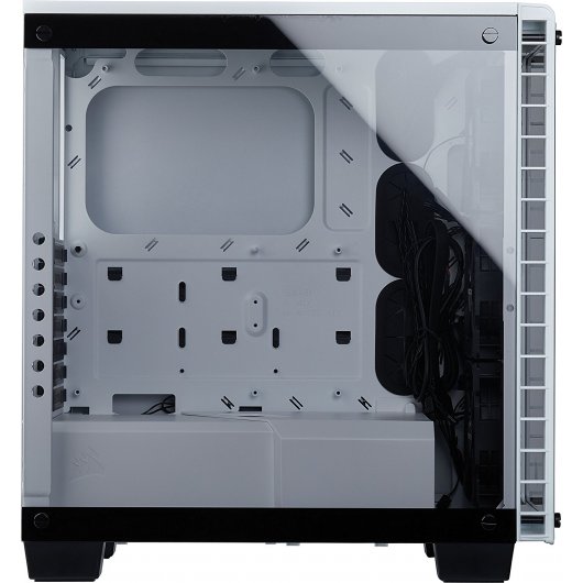 Corsair Crystal Series 460X RGB Chasis Blanco Cristal Templado