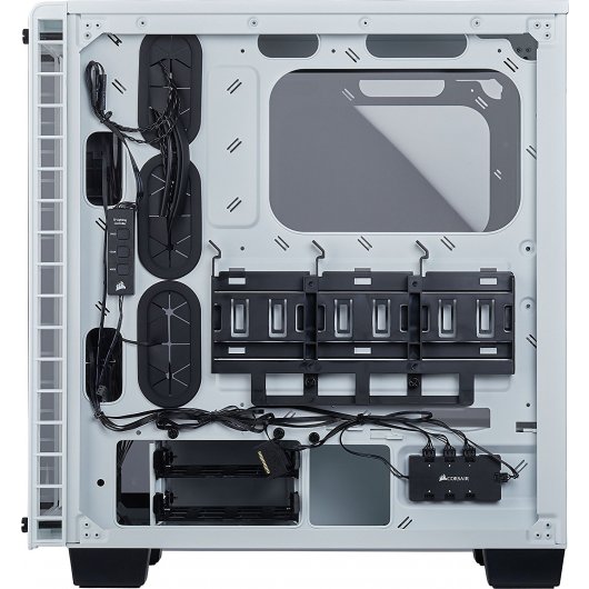 Corsair Crystal Series 460X RGB Chasis Blanco Cristal Templado