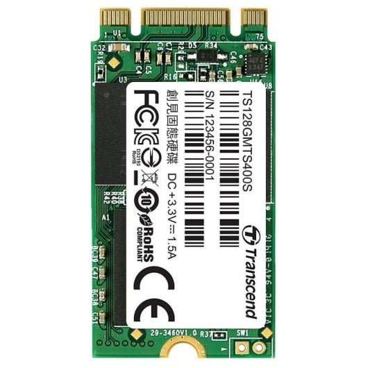 Transcend MTS400 M.2 128 GB Serial ATA III MLC