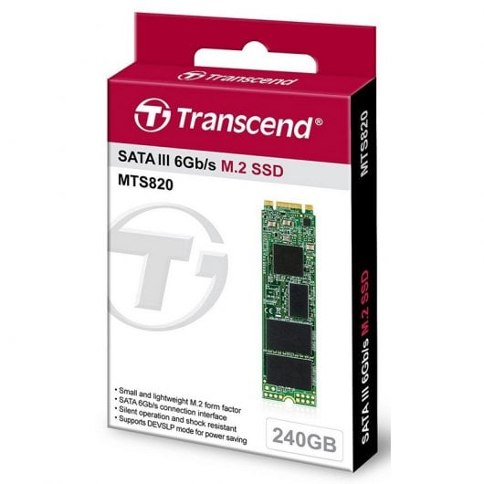 Transcend M.2 MTS820 SSD 240GB SATA 3