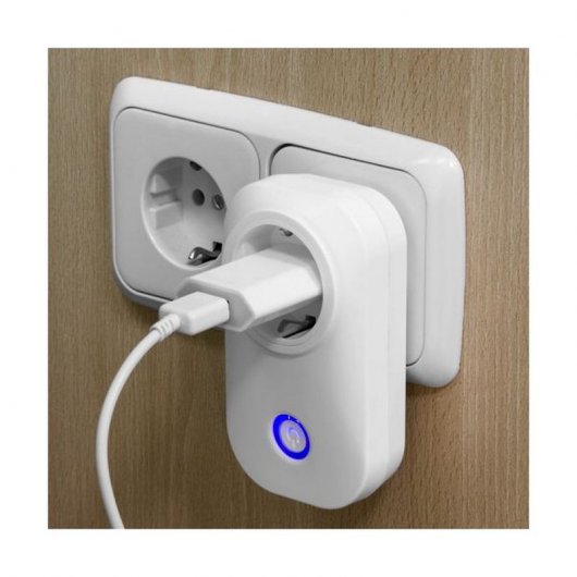 Unotec Enchufe con Control WIFI Plug-Wlan
