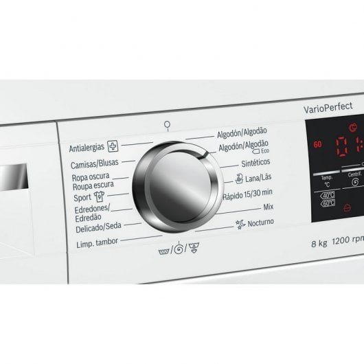 Bosch Serie 6 WUQ24468ES Lavadora de Carga Frontal 8Kg A+++ Blanca