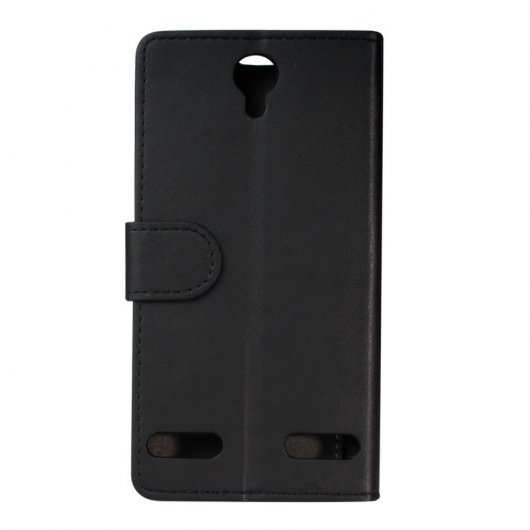 German Tech Elegant Funda Libro Negra para ZTE Blade L7