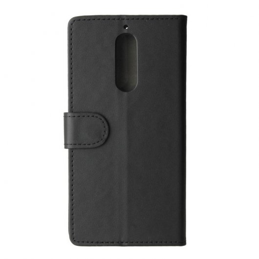 German Tech Elegant Funda Libro Negra para Wiko View XL