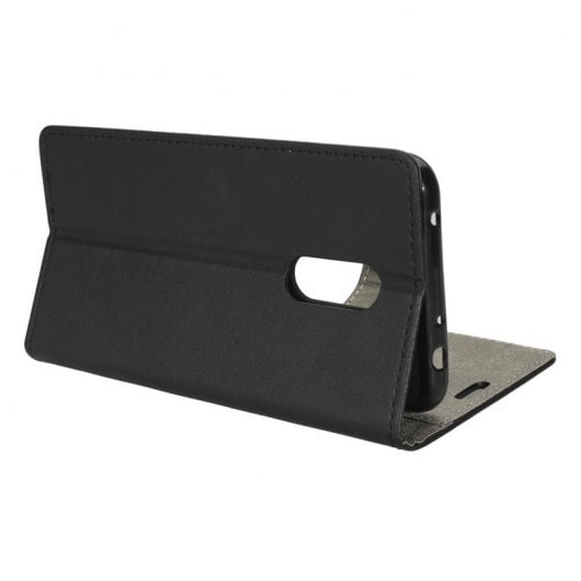 German Tech Elegant Funda Libro Negra para Xiaomi Redmi 5 Plus