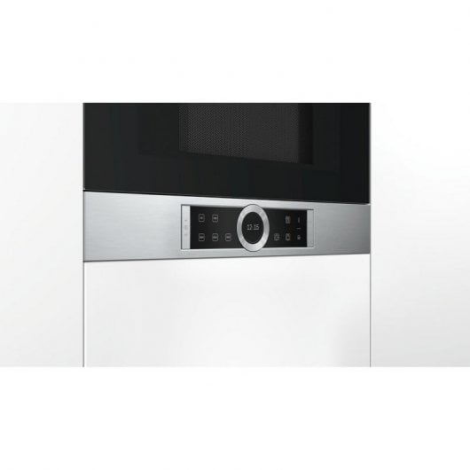 Bosch BFL634GS1 Microondas Integrable 900W Negro/Inox 21L