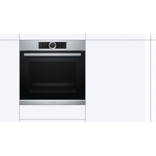 Bosch HBG673BS1F Horno Multifunción Pirolítico 71L Negro/Inox