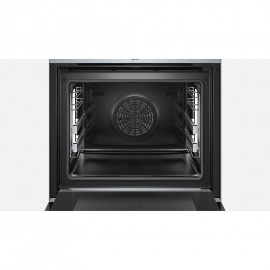 Bosch HRG6767S2 Horno Multifunción Pirolítico con Vapor Añadido 71L Negro/Inox
