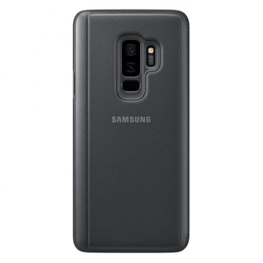Samsung EF-ZG965 clear view standing cover negra para Samsung Galaxy S9+
