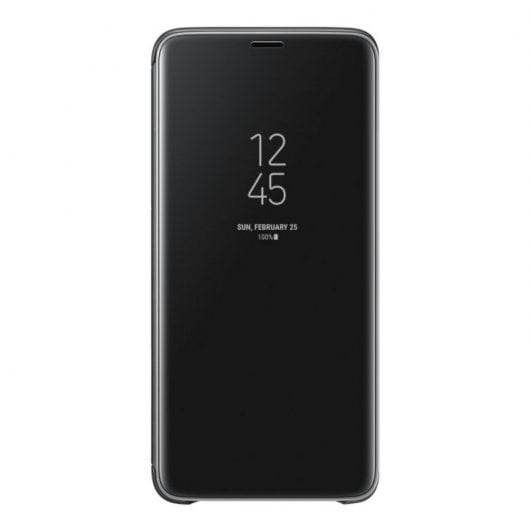 Samsung EF-ZG965 clear view standing cover negra para Samsung Galaxy S9+