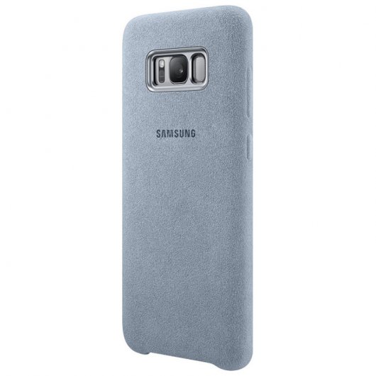 Samsung EF-XG965 Alcantara Mint Cover für Samsung Galaxy S9+