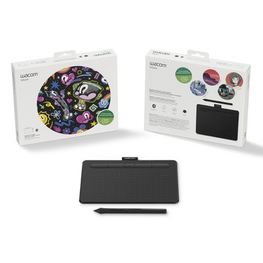 Wacom Intuos S Bluetooth tavoletta grafica Nero 2540 lpi (linee per pollice) 152 x 95 mm USB/Bluetooth