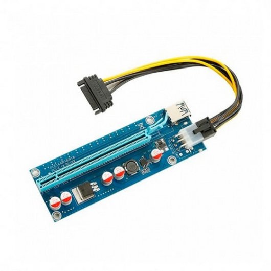 Adaptador PCI-E 1X a PCI-E 16X