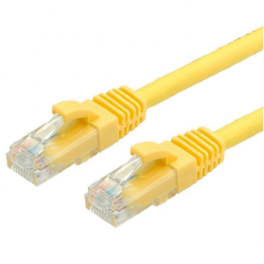 Equip Cabo de Rede UTP Cat 6 0,5m Amarelo
