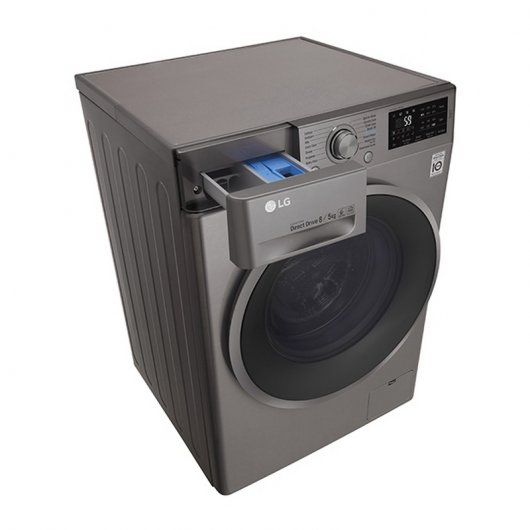 LG F4J6TM8S Lavasecadora Carga Frontal 8Kg/5Kg A Acero Inoxidable