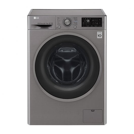 LG F4J6TM8S Lavasecadora Carga Frontal 8Kg/5Kg A Acero Inoxidable