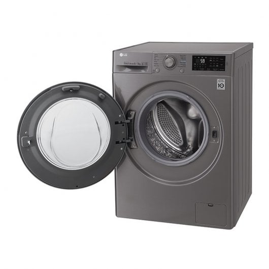 LG F4J6TM8S Lavasecadora Carga Frontal 8Kg/5Kg A Acero Inoxidable