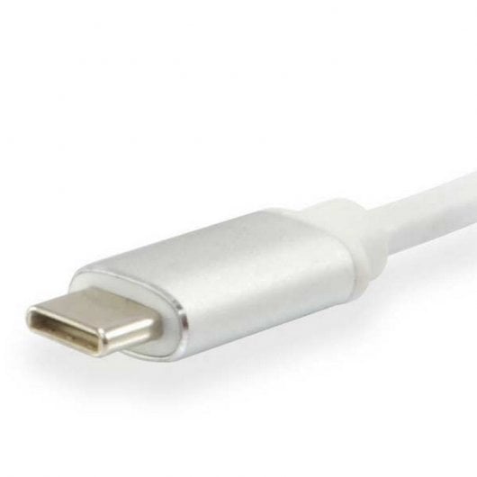 Equip Cable USB Tipo C Macho a VGA Hembra 15cm Plata