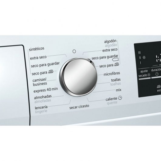 Siemens WT47G439EE Secadora Bomba de Calor de Carga Frontal 9Kg A++ Blanca