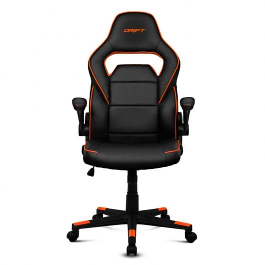 Drift DR75 Cadeira Gaming Preta/Laranja