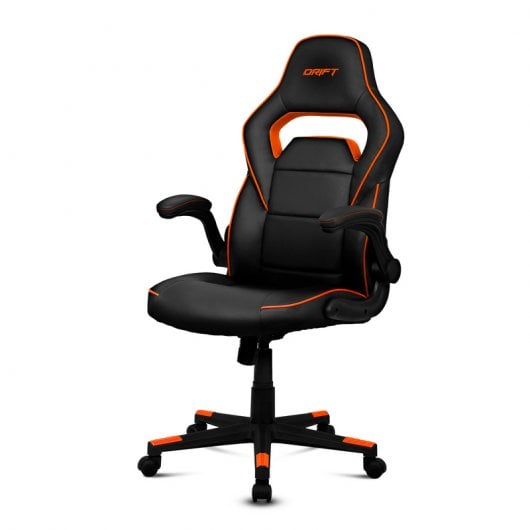 Drift DR75 Cadeira Gaming Preta/Laranja
