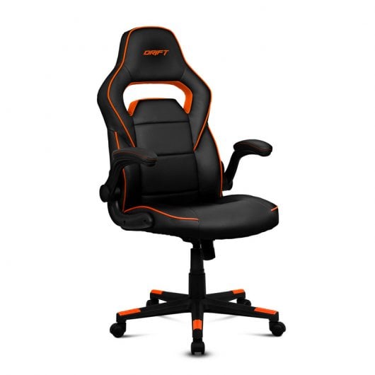 Drift DR75 Cadeira Gaming Preta/Laranja