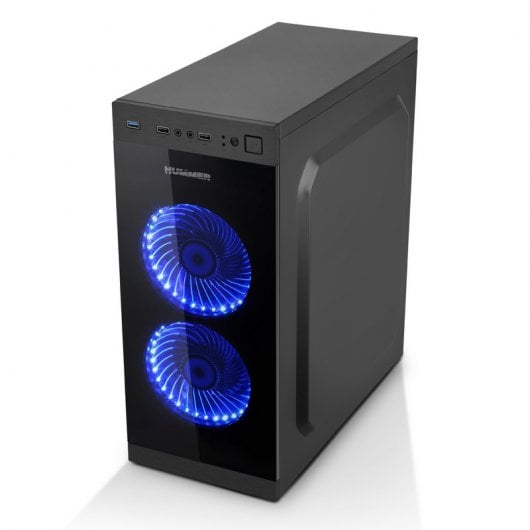 Nox Hummer TGS USB 3.0 Cristal Templado