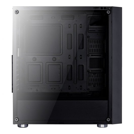 Aerocool Quartz USB 3.0 LED Vermelho Vidro Temperado