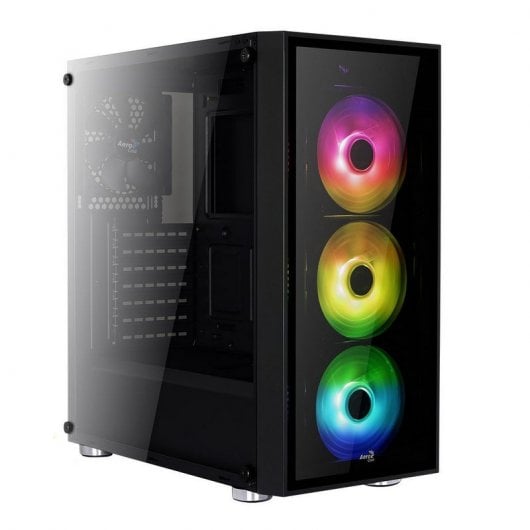 Aerocool Quartz USB 3.0 LED RGB Vidro Temperado