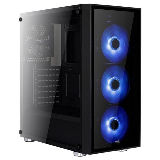 Aerocool Quartz USB 3.0 LED RGB Vidro Temperado