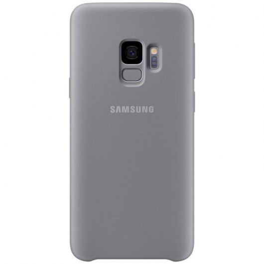 Samsung EF-PG960 Silicone Cover Gris para Samsung Galaxy S9