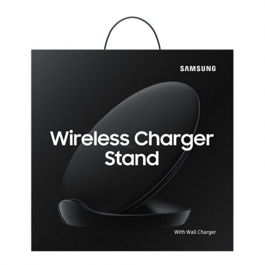 Samsung EP-N5100 Wireless Charger Standing Negro + Cargador para Samsung Galaxy S9/S9+