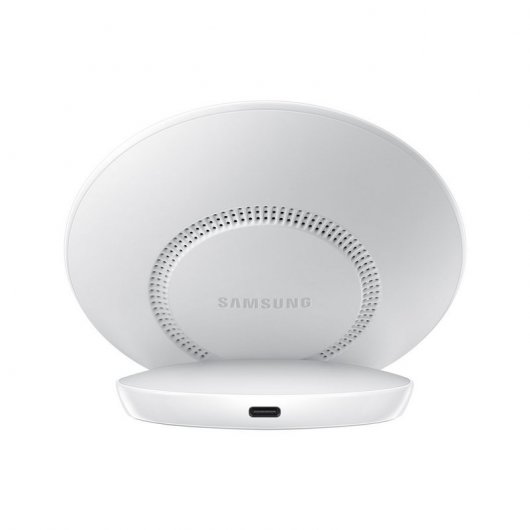 Samsung EP-N5100 Wireless Charger Standing Blanco + Cargador para Samsung Galaxy S9/S9+