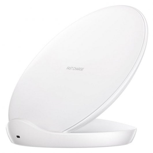 Samsung EP-N5100 Wireless Charger Standing Blanco + Cargador para Samsung Galaxy S9/S9+
