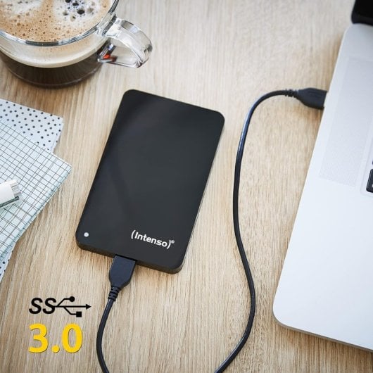 Intenso 2TB 2.5" Memory Case USB 3.0 Externe Festplatte 5400 RPM 2.5" USB Typ-A 3.2 Gen 1 (3.1 Gen 1) Schwarz