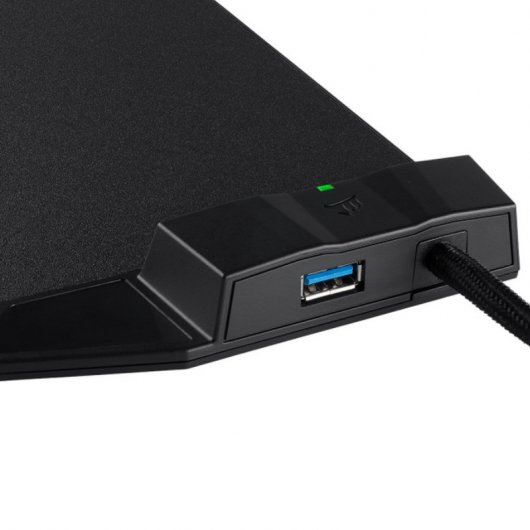 Corsair Alfombrilla Gaming MM1000 QI con Carga Inalámbrica