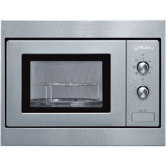 Balay 3WGX1953 Microondas con Grill Integrable 800W Acero Inoxidable
