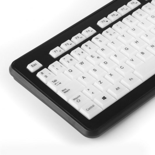 NGS Bluelagoon Teclado Iluminado Multimedia