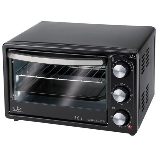 Mini Forno Jata HN916 Limpeza Manual 16L 29cm Grill Inox Preto
