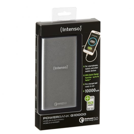 Intenso Q10000 Powerbank 10000mAh Argent