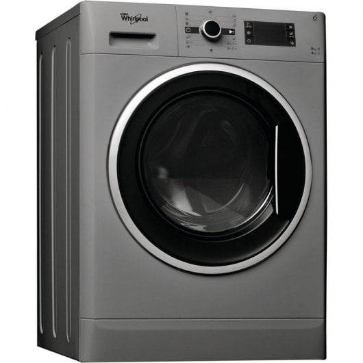 Whirlpool WWDC 9614 S Lavasecadora Carga Frontal 9Kg/6Kg A Plata