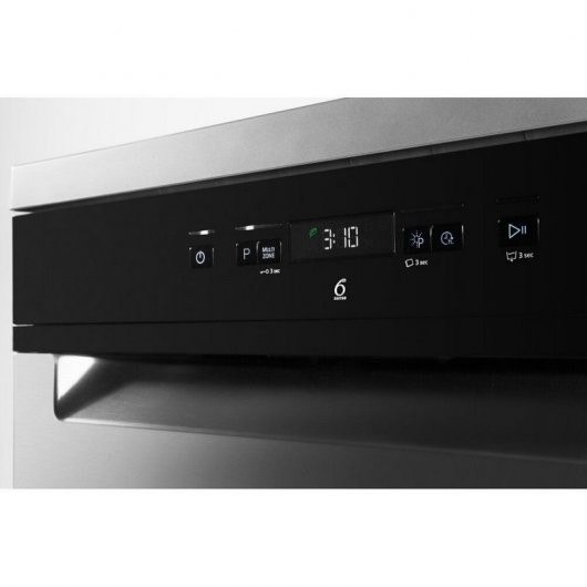 Whirlpool WFC 3C24 PFX Lavavajillas Capacidad 14 Cubiertos A++ Acero Inoxidable