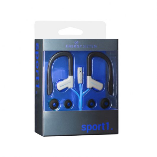 Energy Sistem Sport 1 Auriculares Desportivos com Microfone Azuis