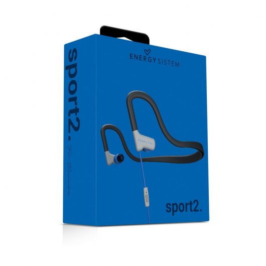 Energy Sistem Sport 2 Auriculares Desportivos com Microfone Azuis