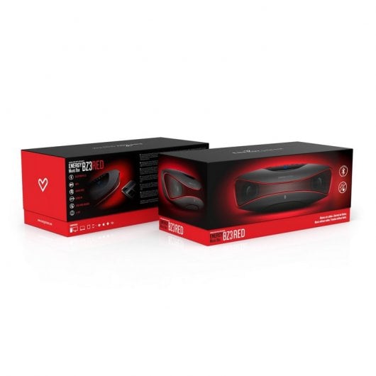 Energy Sistem Music Box BZ3 Altavoz Bluetooth Rojo