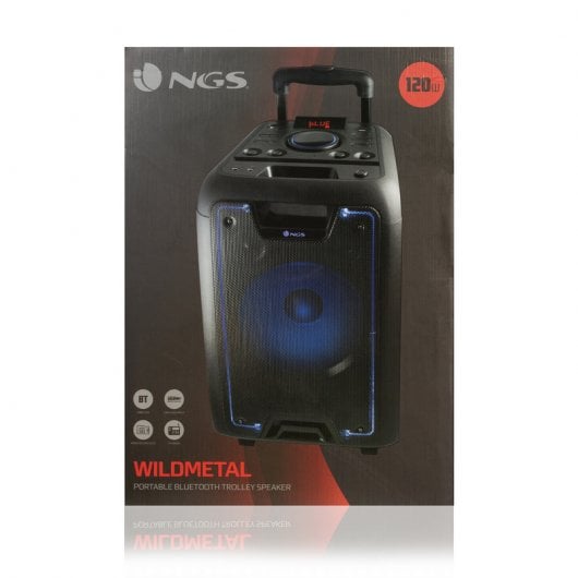 NGS Wild Metal Altavoz Bluetooth 120W