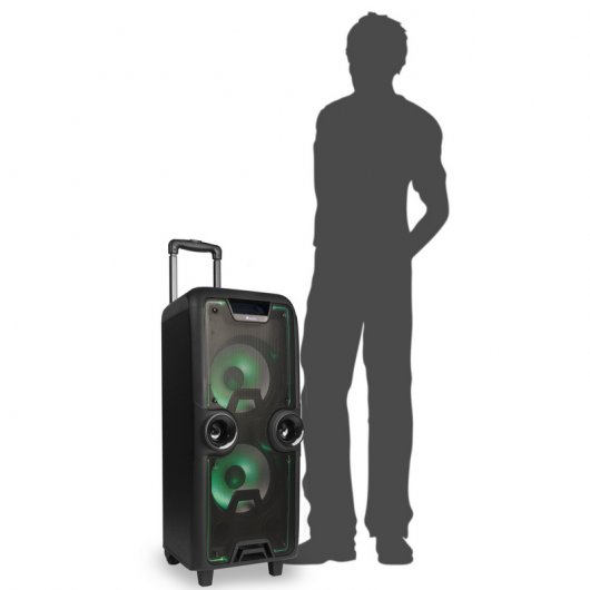 NGS Wild Rock Coluna Bluetooth 200W