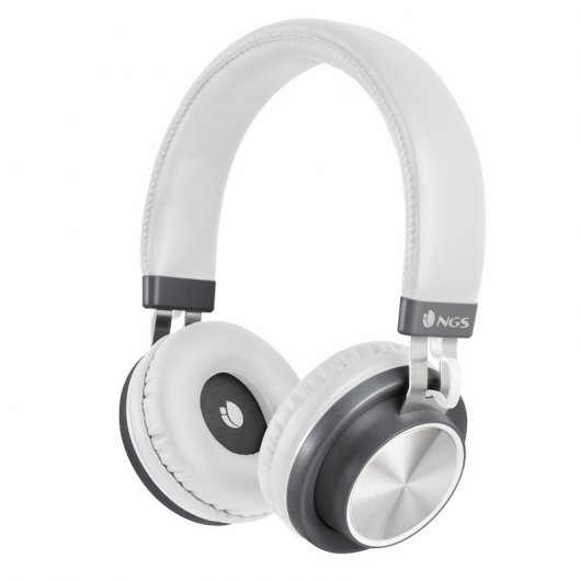 NGS Artica Patrol Auriculares Bluetooth con Micrófono Blanco
